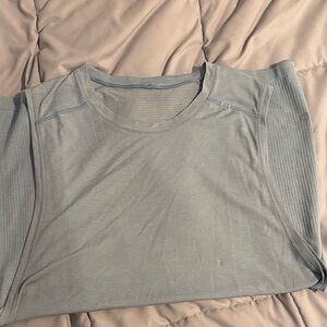 Men’s light blue lululemon tank top sz XL
